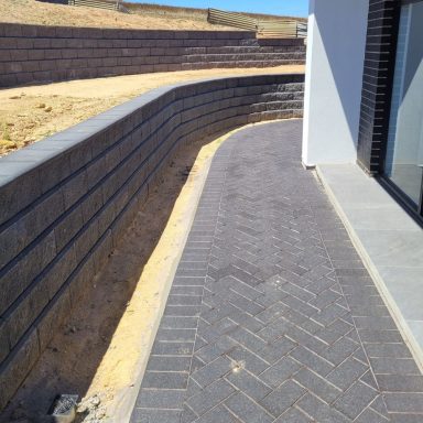 Block-Retaining-Wall-Slope-Path-Paving-Gawler