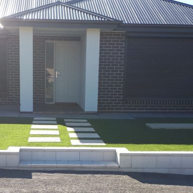 Front-Yard-Retaining-Wall-Steps-Landscape-Gawler