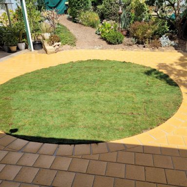 Landcaping-Paving-Circle-Paver-Gawler